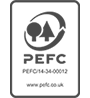 PEFC logo negro